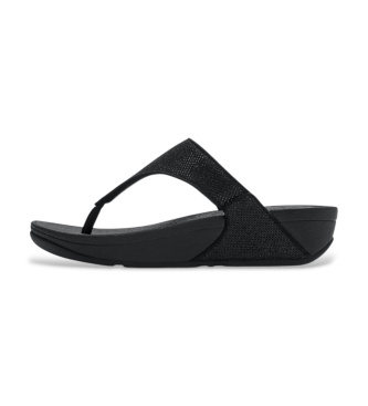 Fitflop Sandali Lulu Shimmerglitz con infradito, neri