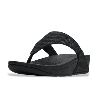 Fitflop Sandali Lulu Shimmerglitz con infradito, neri
