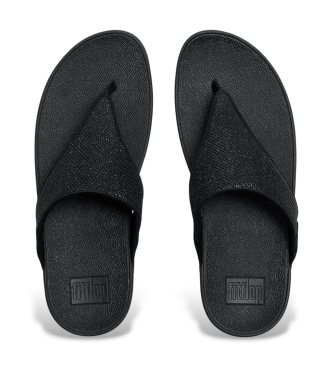 Fitflop Sandali Lulu Shimmerglitz con infradito, neri