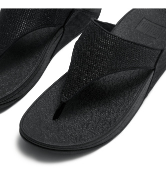 Fitflop Sandali Lulu Shimmerglitz con infradito, neri