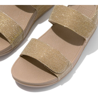 Fitflop Brown Lulu Shimmerlux Sandals