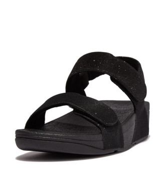 Fitflop Lulu Shimmerlux sandalen zwart
