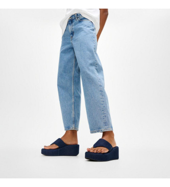 Fitflop Cowgirl-sandaler i marinebl�