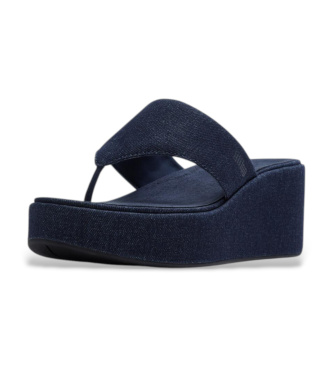 Fitflop Cowgirl-sandaler i marinebl�