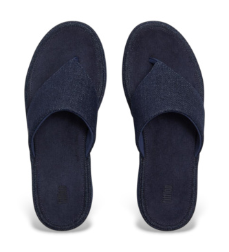 Fitflop Cowgirl-sandaler i marinebl�