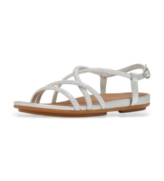 Fitflop Sandali Gracie Crystal Strappy Back-Strap Silver