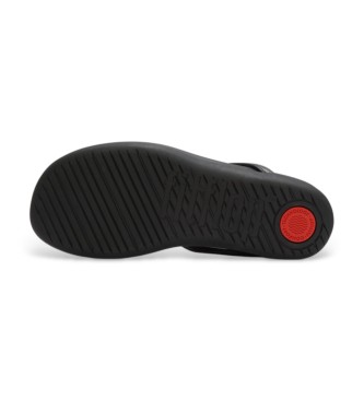 Fitflop Sandales Solay Glossy-Disc Toe noir