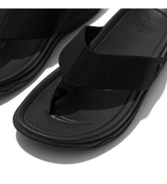 Fitflop Črne sandale Surfer