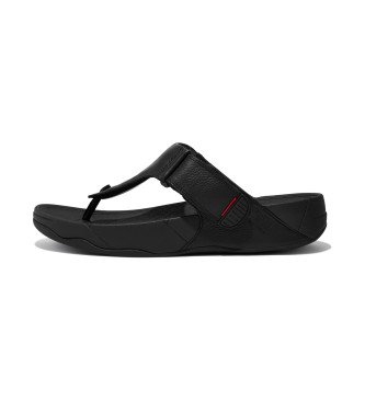Fitflop Usnjeni sandali Trakk Ii black