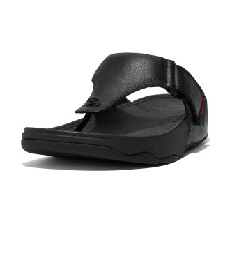 Fitflop Usnjeni sandali Trakk Ii black