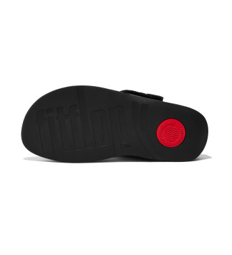 Fitflop Usnjeni sandali Trakk Ii black