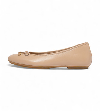 Fitflop Bailarinas de Piel Delicato beige