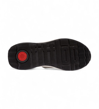 Fitflop F-Mode Flow Tnis de couro preto