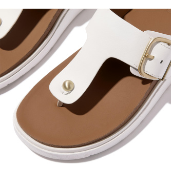 Fitflop Sandali Gen FF Buckle in pelle bianca