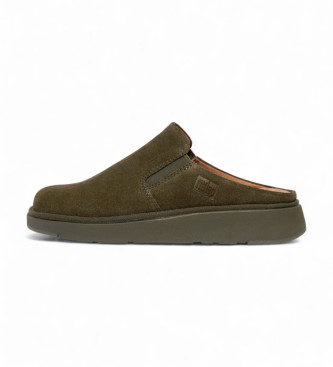 Fitflop Socas de couro Gen-Ff verde