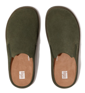 Fitflop Sabots en cuir Gen-Ff vert