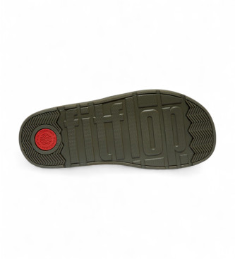 Fitflop Socas de couro Gen-Ff verde