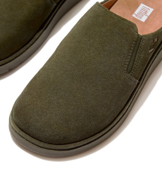 Fitflop Zoccoli in pelle verde Gen-Ff