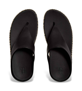 Fitflop Sandalias de Piel Lulu Lux Graphic negro