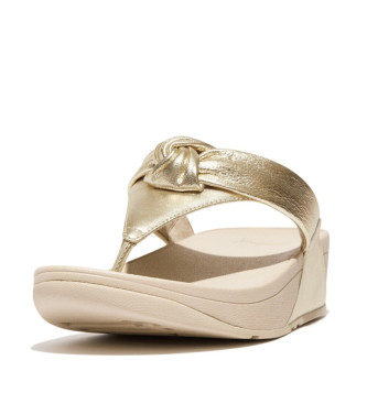Fitflop Golden Padded Knot leather sandals