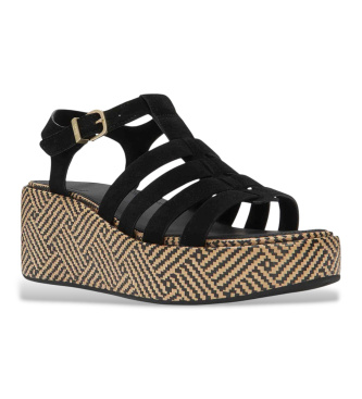 Fitflop Sandalias de Piel Fisherman negro