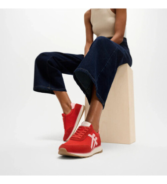 Fitflop Trainers Retro-Q Fabric red