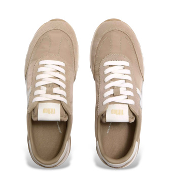 Fitflop Retro-Q Fabric beige trainers
