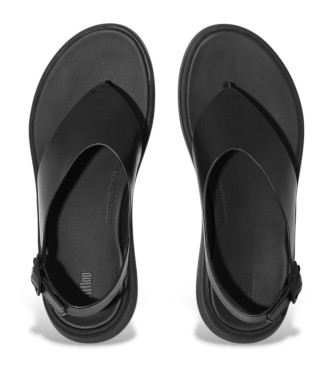 Fitflop Sandalias de piel F-Mode negro