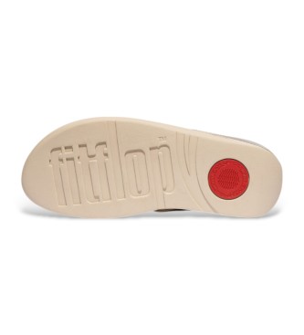 Fitflop Sandały Fino Beadie beżowy, złoty