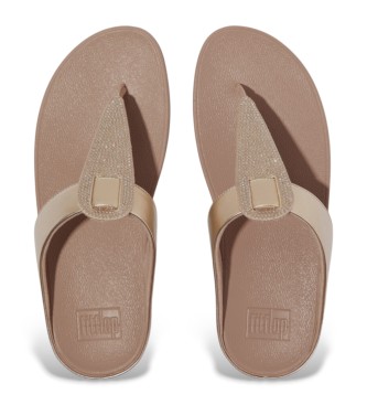 Fitflop Beżowe sandały Fino Crystal