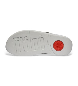 Fitflop Sandali Fino iz srebrnega usnja
