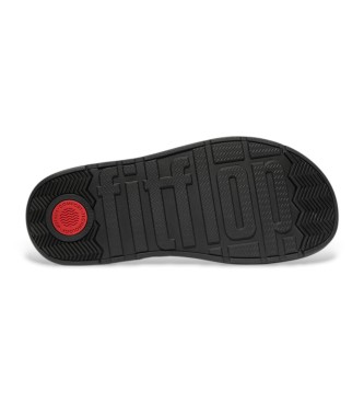 Fitflop Skórzane sandały Gen-FF czarne