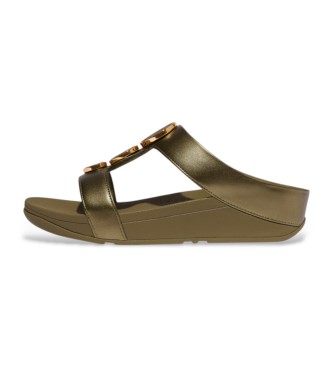 Fitflop Halo Bead-Circle green sandals