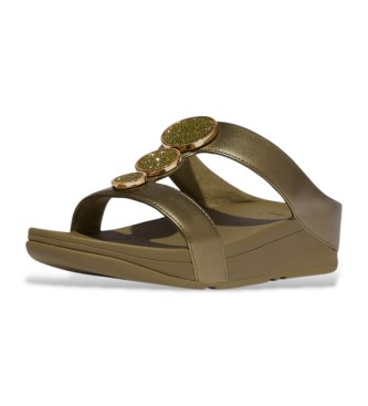 Fitflop Halo Bead-Circle green sandals