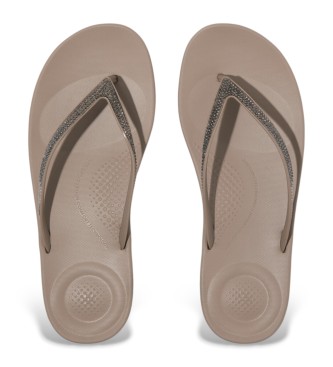 Fitflop Iqushion Ombre taupe sandalen