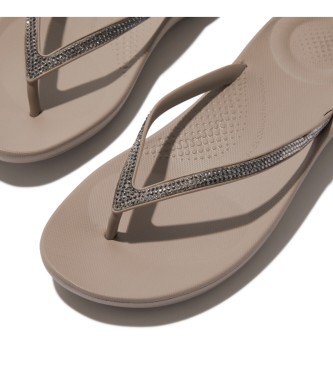 Fitflop Iqushion Ombre taupe sandalen