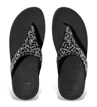 Fitflop Sandały Lulu Cristal czarne