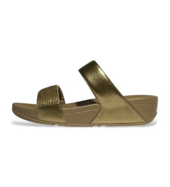 Fitflop Sandały Lulu Crystal zielone
