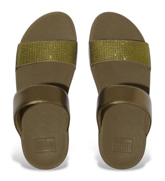 Fitflop Sandały Lulu Crystal zielone