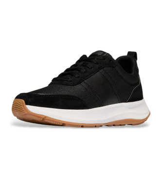 Fitflop Zapatillas de piel Flow negro