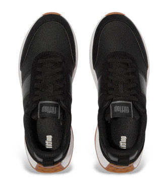Fitflop Zapatillas de piel Flow negro