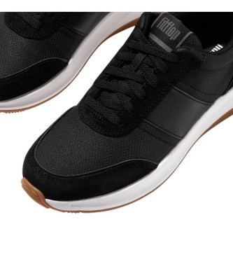 Fitflop Zapatillas de piel Flow negro