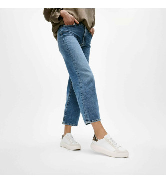 Fitflop RTG Sneakers i lder vit, djuravtryck