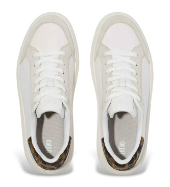 Fitflop RTG Sneakers i lder vit, djuravtryck