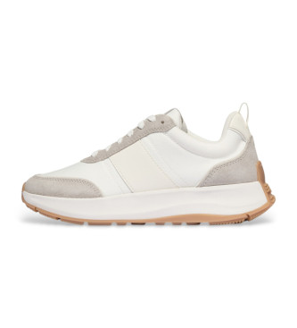 Fitflop Zapatillas Flow de piel blanco