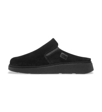 Fitflop Gen-FF Leder Clogs schwarz
