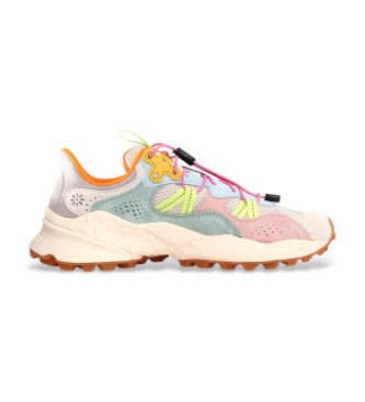 Flower Mountain Multicoloured Tiger Hill Leather Sneakers