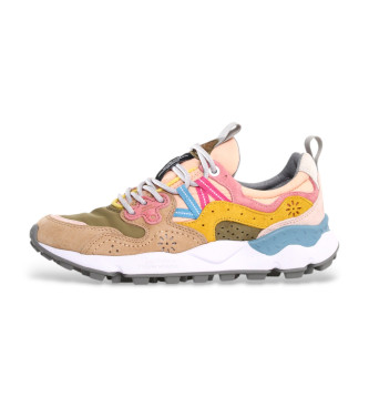 Flower Mountain Leren sneakers Yamano3 veelkleurig