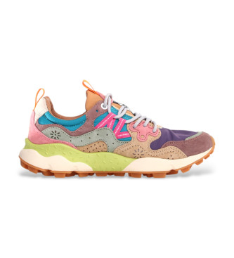 Flower Mountain Sneakers in pelle Yamano3 multicolore