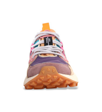 Flower Mountain Sneakers in pelle Yamano3 multicolore